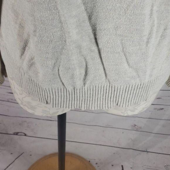 George VNeck Oatmeal brown XL Sweater - Picture 5 of 6